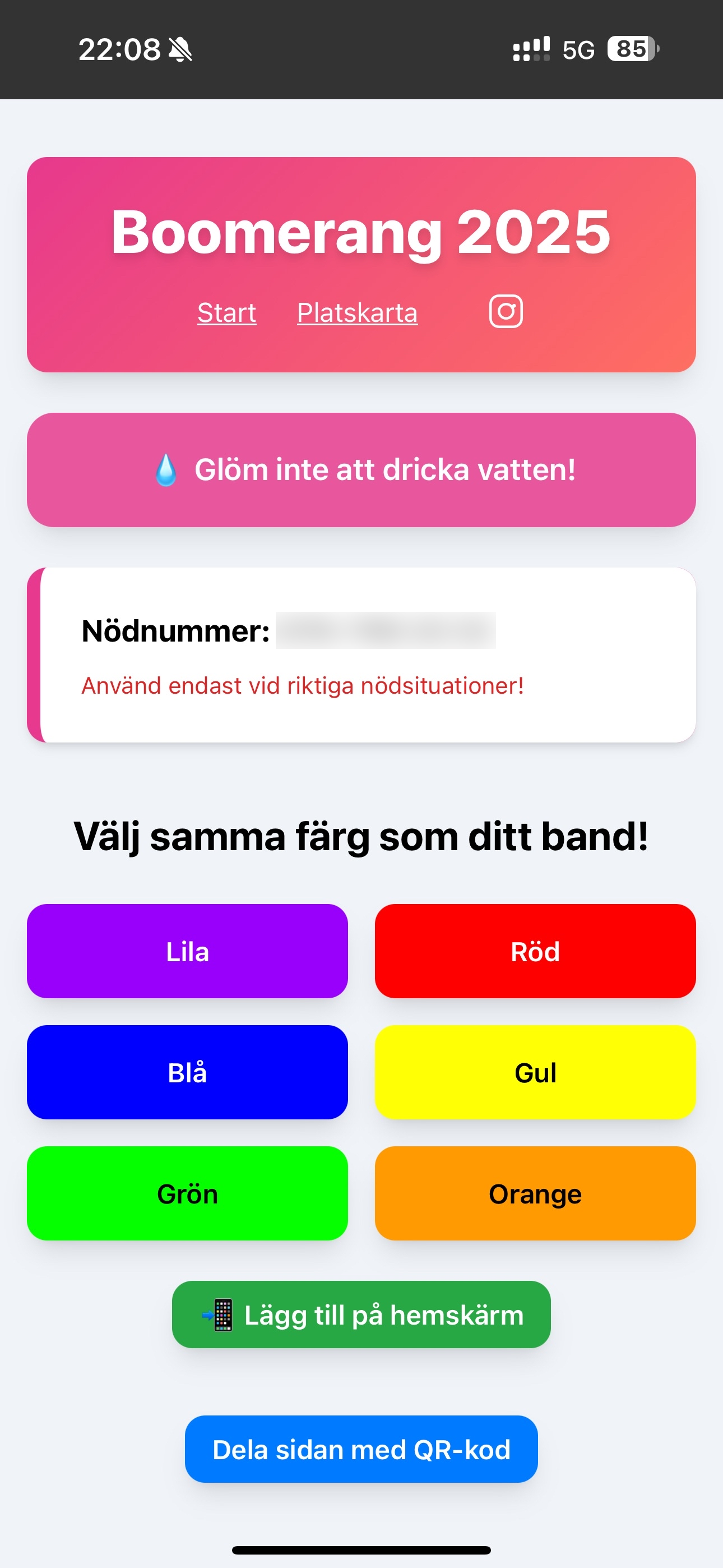 Eventio app